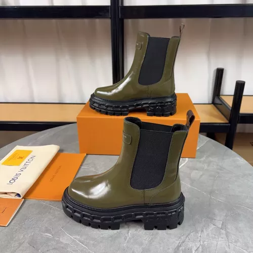 Cheap Louis Vuitton Boots For Women #1380832 Replica Wholesale [$122.00 USD] [ITEM#1380832] on Replica Louis Vuitton Boots