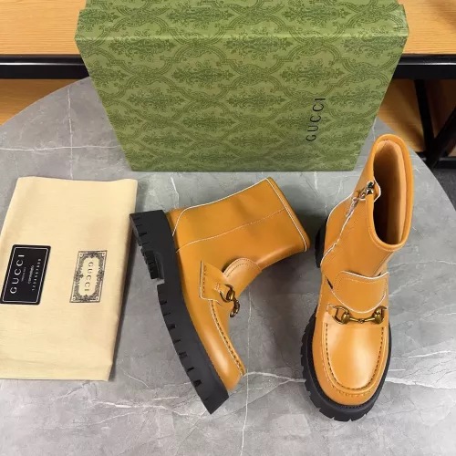 Cheap Gucci Boots For Women #1380848 Replica Wholesale [$115.00 USD] [ITEM#1380848] on Replica Gucci Boots