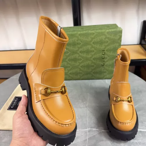 Cheap Gucci Boots For Women #1380848 Replica Wholesale [$115.00 USD] [ITEM#1380848] on Replica Gucci Boots