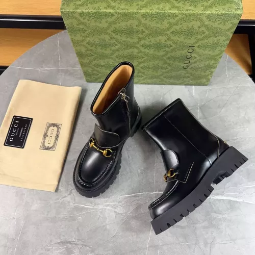 Cheap Gucci Boots For Women #1380850 Replica Wholesale [$115.00 USD] [ITEM#1380850] on Replica Gucci Boots