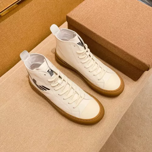 Cheap Armani High Tops Shoes For Men #1380893 Replica Wholesale [$82.00 USD] [ITEM#1380893] on Replica Armani High Tops Shoes