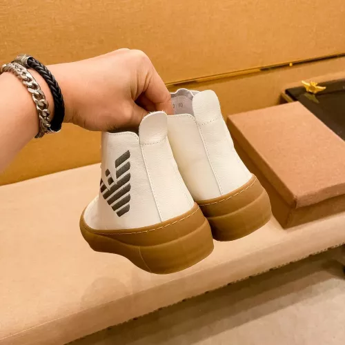 Cheap Armani High Tops Shoes For Men #1380893 Replica Wholesale [$82.00 USD] [ITEM#1380893] on Replica Armani High Tops Shoes