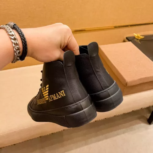 Cheap Armani High Tops Shoes For Men #1380896 Replica Wholesale [$85.00 USD] [ITEM#1380896] on Replica Armani High Tops Shoes