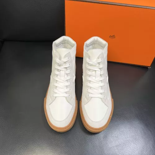 Cheap Hermes High Tops Shoes For Men #1380916 Replica Wholesale [$132.00 USD] [ITEM#1380916] on Replica Hermes High Tops Shoes