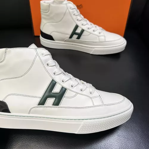 Cheap Hermes High Tops Shoes For Men #1380917 Replica Wholesale [$132.00 USD] [ITEM#1380917] on Replica Hermes High Tops Shoes