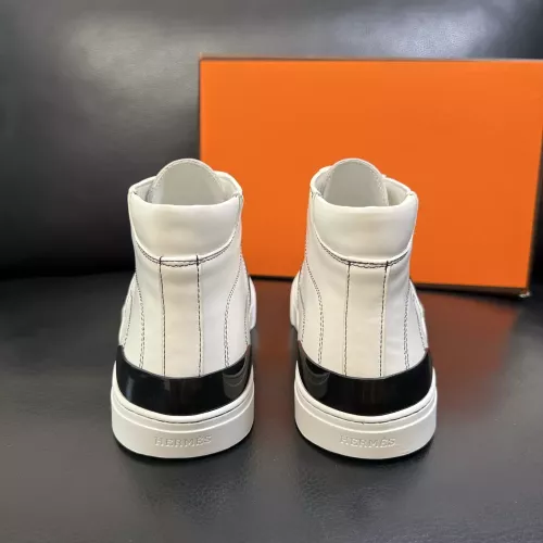 Cheap Hermes High Tops Shoes For Men #1380918 Replica Wholesale [$132.00 USD] [ITEM#1380918] on Replica Hermes High Tops Shoes