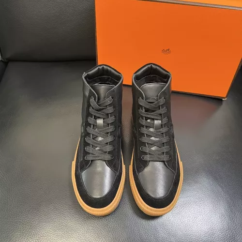 Cheap Hermes High Tops Shoes For Men #1380920 Replica Wholesale [$132.00 USD] [ITEM#1380920] on Replica Hermes High Tops Shoes