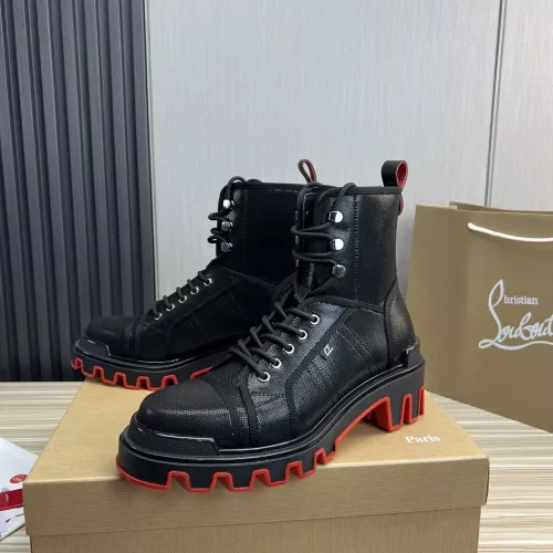 Cheap Christian Louboutin Boots For Men #1380933 Replica Wholesale [$145.00 USD] [ITEM#1380933] on Replica Christian Louboutin Boots