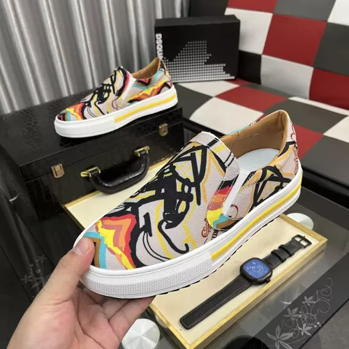 Cheap Dsquared Casual Shoes For Men #1380990 Replica Wholesale [$80.00 USD] [ITEM#1380990] on Replica Dsquared Casual Shoes