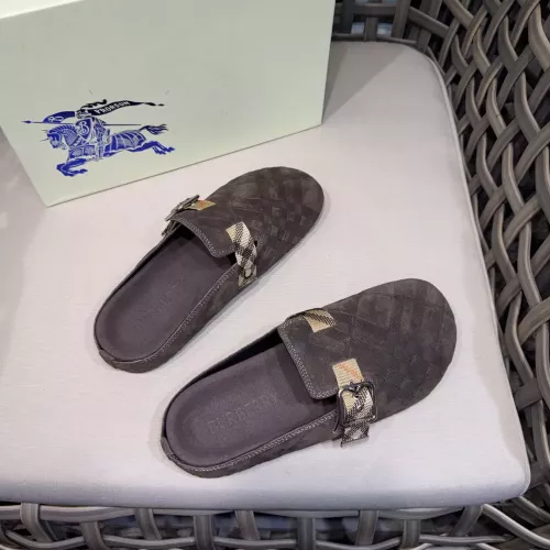 Cheap Burberry Slippers For Men #1381046 Replica Wholesale [$72.00 USD] [ITEM#1381046] on Replica Burberry Slippers
