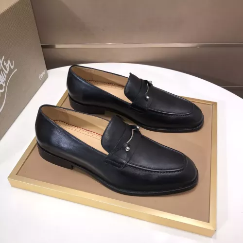 Cheap Christian Louboutin Leather Shoes For Men #1381051 Replica Wholesale [$112.00 USD] [ITEM#1381051] on Replica Christian Louboutin Leather Shoes
