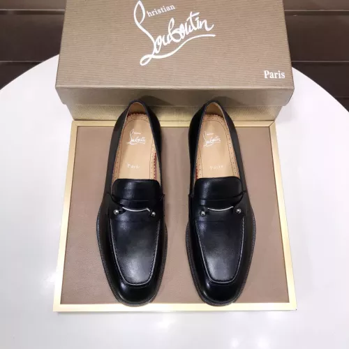 Cheap Christian Louboutin Leather Shoes For Men #1381051 Replica Wholesale [$112.00 USD] [ITEM#1381051] on Replica Christian Louboutin Leather Shoes