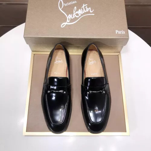 Cheap Christian Louboutin Leather Shoes For Men #1381052 Replica Wholesale [$112.00 USD] [ITEM#1381052] on Replica Christian Louboutin Leather Shoes