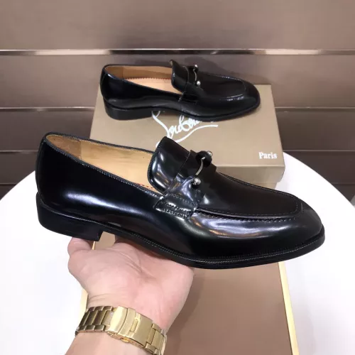 Cheap Christian Louboutin Leather Shoes For Men #1381052 Replica Wholesale [$112.00 USD] [ITEM#1381052] on Replica Christian Louboutin Leather Shoes