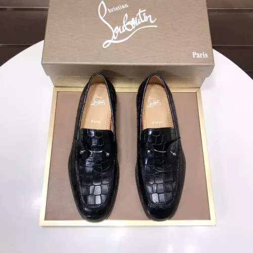 Cheap Christian Louboutin Leather Shoes For Men #1381053 Replica Wholesale [$112.00 USD] [ITEM#1381053] on Replica Christian Louboutin Leather Shoes