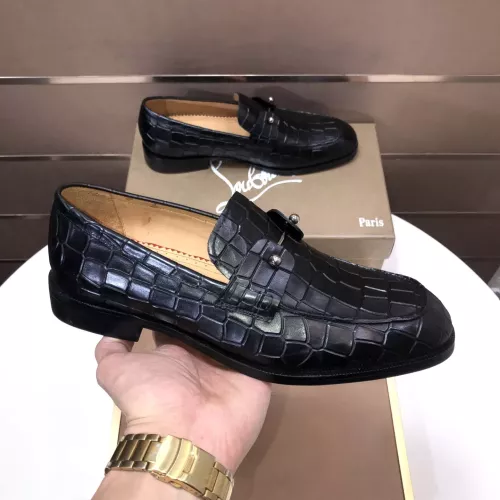 Cheap Christian Louboutin Leather Shoes For Men #1381053 Replica Wholesale [$112.00 USD] [ITEM#1381053] on Replica Christian Louboutin Leather Shoes