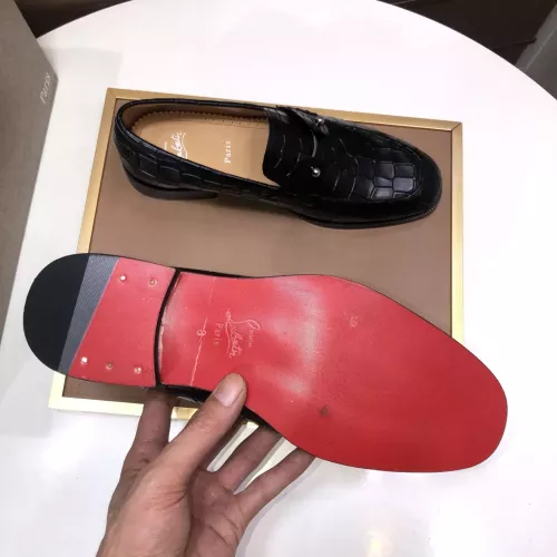 Cheap Christian Louboutin Leather Shoes For Men #1381053 Replica Wholesale [$112.00 USD] [ITEM#1381053] on Replica Christian Louboutin Leather Shoes