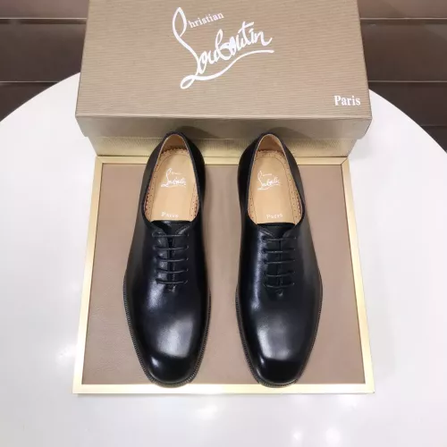 Cheap Christian Louboutin Leather Shoes For Men #1381054 Replica Wholesale [$112.00 USD] [ITEM#1381054] on Replica Christian Louboutin Leather Shoes