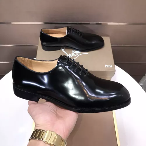 Cheap Christian Louboutin Leather Shoes For Men #1381055 Replica Wholesale [$112.00 USD] [ITEM#1381055] on Replica Christian Louboutin Leather Shoes