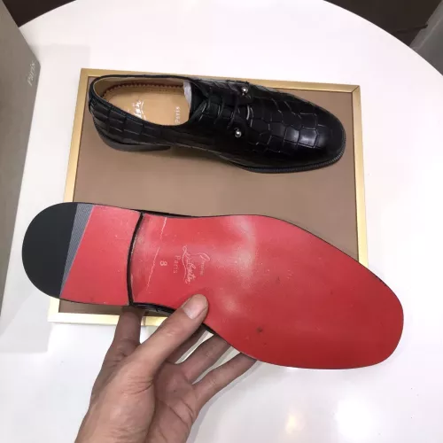 Cheap Christian Louboutin Leather Shoes For Men #1381056 Replica Wholesale [$112.00 USD] [ITEM#1381056] on Replica Christian Louboutin Leather Shoes