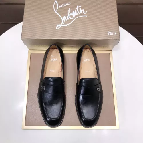 Cheap Christian Louboutin Leather Shoes For Men #1381057 Replica Wholesale [$112.00 USD] [ITEM#1381057] on Replica Christian Louboutin Leather Shoes