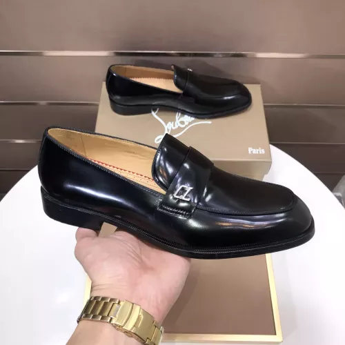Cheap Christian Louboutin Leather Shoes For Men #1381058 Replica Wholesale [$112.00 USD] [ITEM#1381058] on Replica Christian Louboutin Leather Shoes