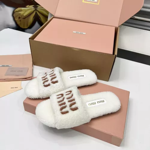 Cheap MIU MIU Slippers For Women #1381059 Replica Wholesale [$88.00 USD] [ITEM#1381059] on Replica MIU MIU Slippers