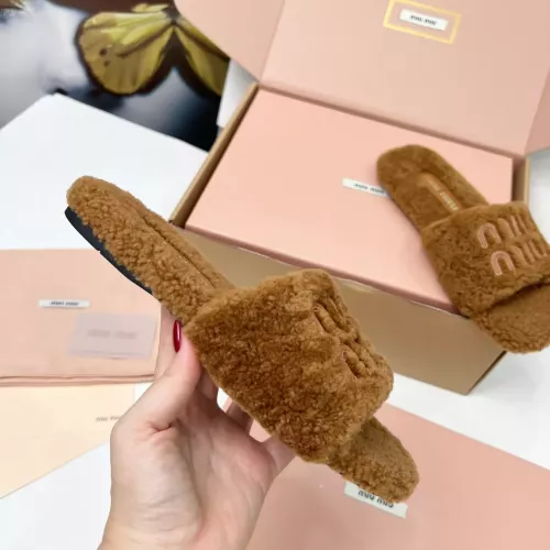 Cheap MIU MIU Slippers For Women #1381061 Replica Wholesale [$88.00 USD] [ITEM#1381061] on Replica MIU MIU Slippers