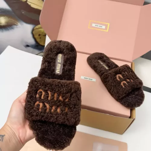 Cheap MIU MIU Slippers For Women #1381062 Replica Wholesale [$88.00 USD] [ITEM#1381062] on Replica MIU MIU Slippers