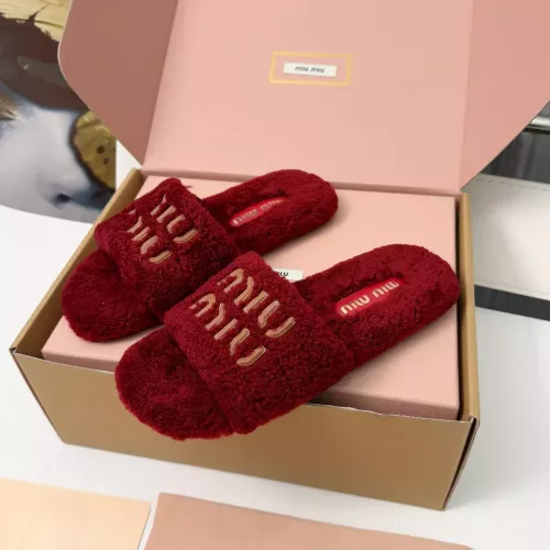 Cheap MIU MIU Slippers For Women #1381063 Replica Wholesale [$88.00 USD] [ITEM#1381063] on Replica MIU MIU Slippers