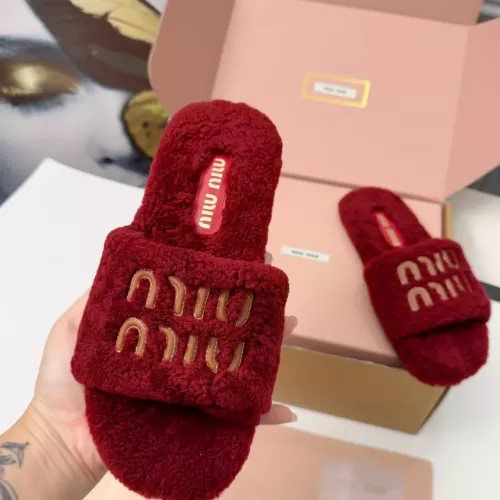 Cheap MIU MIU Slippers For Women #1381063 Replica Wholesale [$88.00 USD] [ITEM#1381063] on Replica MIU MIU Slippers