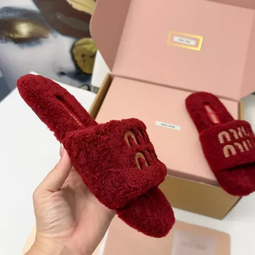 Cheap MIU MIU Slippers For Women #1381063 Replica Wholesale [$88.00 USD] [ITEM#1381063] on Replica MIU MIU Slippers