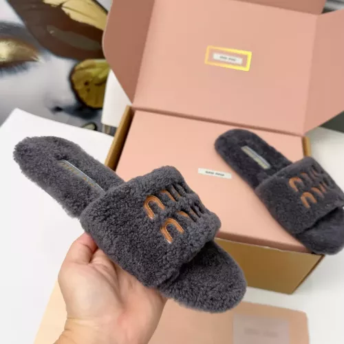 Cheap MIU MIU Slippers For Women #1381064 Replica Wholesale [$88.00 USD] [ITEM#1381064] on Replica MIU MIU Slippers