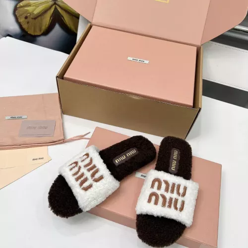 Cheap MIU MIU Slippers For Women #1381066 Replica Wholesale [$88.00 USD] [ITEM#1381066] on Replica MIU MIU Slippers