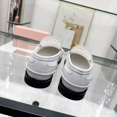 Cheap MIU MIU Leather Shoes For Women #1381079 Replica Wholesale [$102.00 USD] [ITEM#1381079] on Replica MIU MIU Leather Shoes