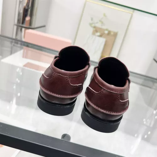 Cheap MIU MIU Leather Shoes For Women #1381080 Replica Wholesale [$102.00 USD] [ITEM#1381080] on Replica MIU MIU Leather Shoes