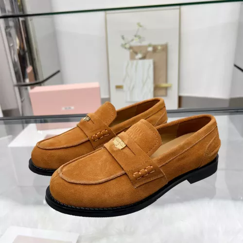 MIU MIU Leather Shoes For Women #1381082