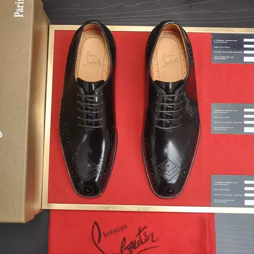 Cheap Christian Louboutin Leather Shoes For Men #1381107 Replica Wholesale [$112.00 USD] [ITEM#1381107] on Replica Christian Louboutin Leather Shoes