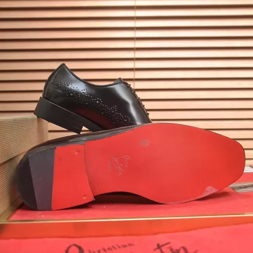 Cheap Christian Louboutin Leather Shoes For Men #1381107 Replica Wholesale [$112.00 USD] [ITEM#1381107] on Replica Christian Louboutin Leather Shoes
