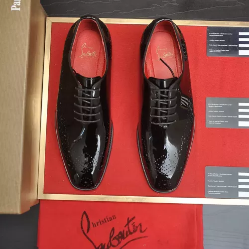 Cheap Christian Louboutin Leather Shoes For Men #1381108 Replica Wholesale [$112.00 USD] [ITEM#1381108] on Replica Christian Louboutin Leather Shoes