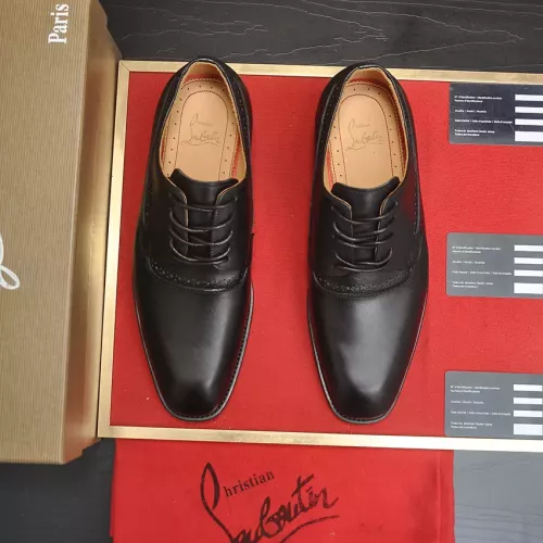 Cheap Christian Louboutin Leather Shoes For Men #1381109 Replica Wholesale [$112.00 USD] [ITEM#1381109] on Replica Christian Louboutin Leather Shoes
