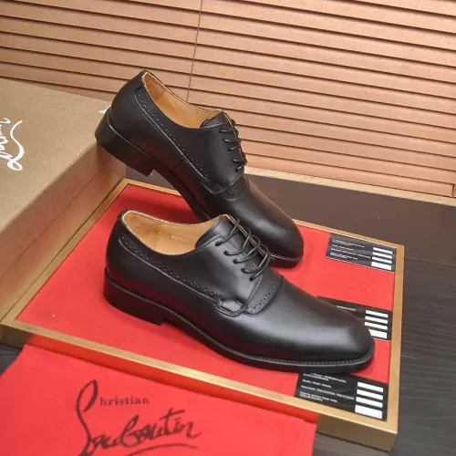 Cheap Christian Louboutin Leather Shoes For Men #1381109 Replica Wholesale [$112.00 USD] [ITEM#1381109] on Replica Christian Louboutin Leather Shoes