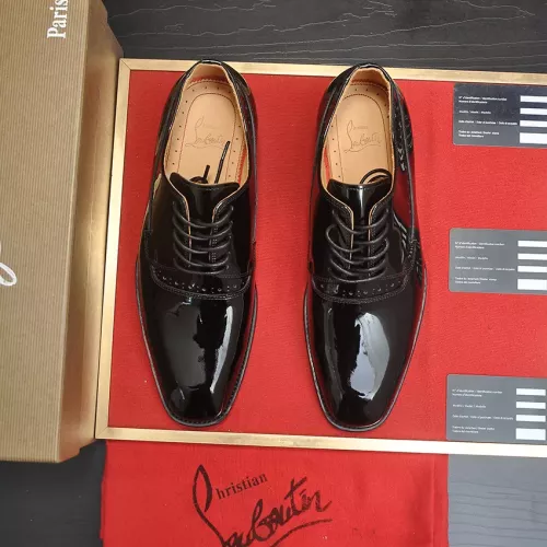 Cheap Christian Louboutin Leather Shoes For Men #1381110 Replica Wholesale [$112.00 USD] [ITEM#1381110] on Replica Christian Louboutin Leather Shoes