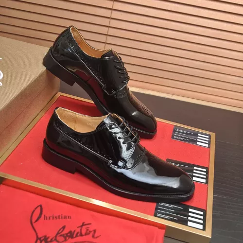 Cheap Christian Louboutin Leather Shoes For Men #1381110 Replica Wholesale [$112.00 USD] [ITEM#1381110] on Replica Christian Louboutin Leather Shoes