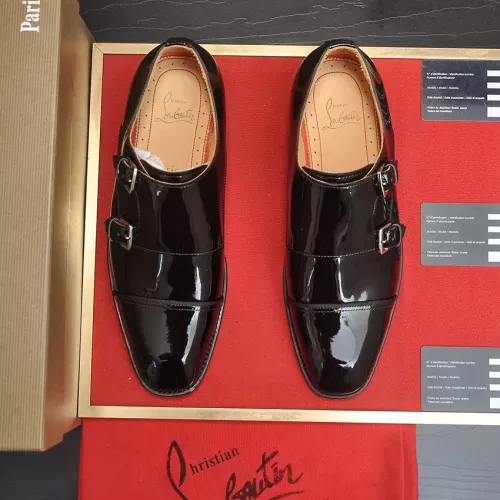 Cheap Christian Louboutin Leather Shoes For Men #1381112 Replica Wholesale [$112.00 USD] [ITEM#1381112] on Replica Christian Louboutin Leather Shoes