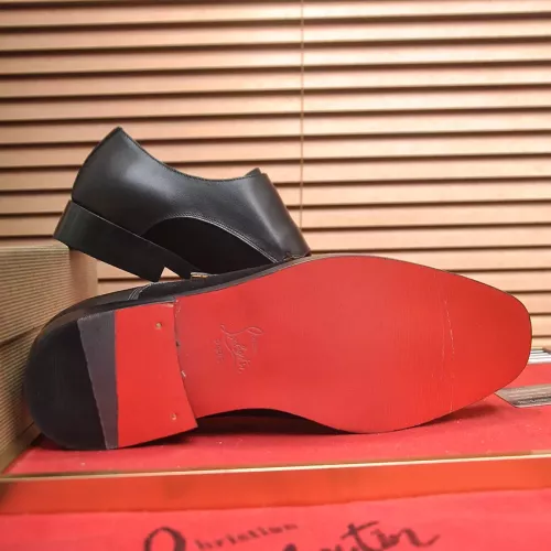 Cheap Christian Louboutin Leather Shoes For Men #1381113 Replica Wholesale [$112.00 USD] [ITEM#1381113] on Replica Christian Louboutin Leather Shoes