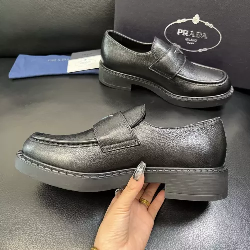 Cheap Prada Leather Shoes For Men #1381117 Replica Wholesale [$135.00 USD] [ITEM#1381117] on Replica Prada Leather Shoes