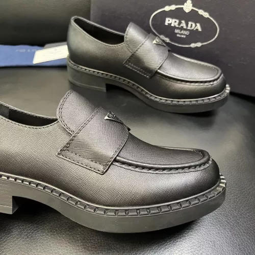 Cheap Prada Leather Shoes For Men #1381118 Replica Wholesale [$135.00 USD] [ITEM#1381118] on Replica Prada Leather Shoes