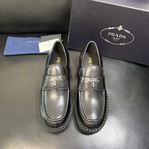 Cheap Prada Leather Shoes For Men #1381119 Replica Wholesale [$135.00 USD] [ITEM#1381119] on Replica Prada Leather Shoes
