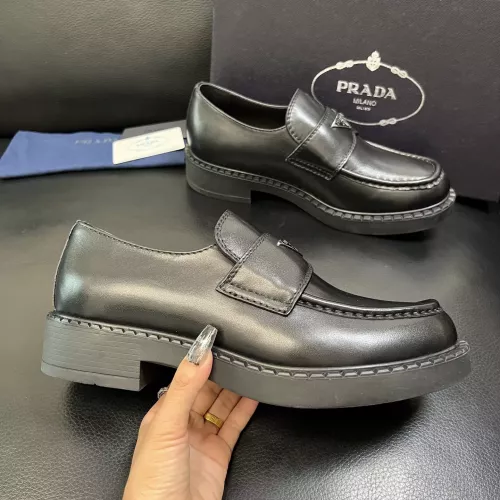 Cheap Prada Leather Shoes For Men #1381119 Replica Wholesale [$135.00 USD] [ITEM#1381119] on Replica Prada Leather Shoes
